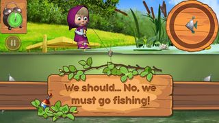 Masha and the Bear: Fishing - Screenshot 2