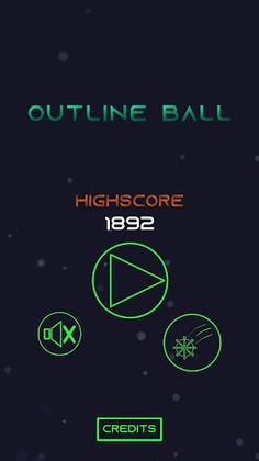 Outline Ball - Screenshot 1