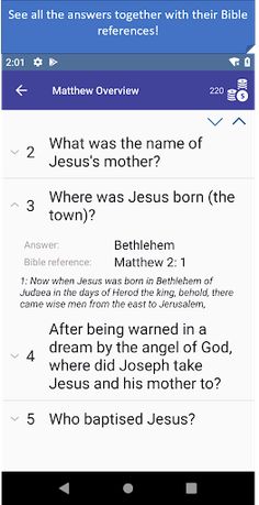 Bible Journey Trivia Game - Screenshot 2