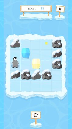 Push the ice - Screenshot 1