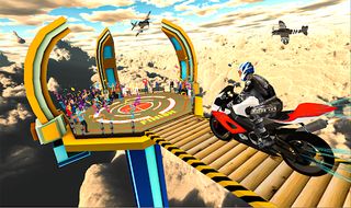 Mega Ramp Bike Stunts Race 3D - Screenshot 2