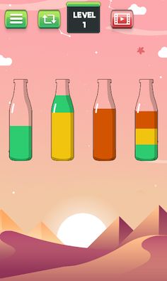 Sort Water - Color Puzzle - Screenshot 1