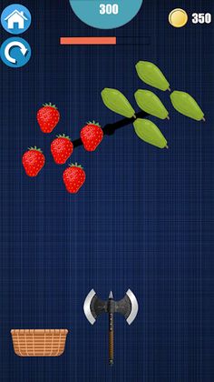 Fruitiya-knife hit games - Screenshot 2