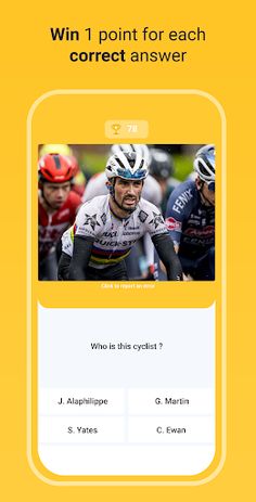Quiz Cycling - Guess the Name - Screenshot 2