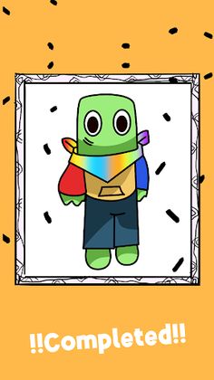 Monster Paint Stencil Art Game - Screenshot 4