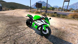 Kawasaki Ninja Zx10R Games 3D - Screenshot 1
