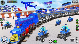 Police ATV Transporter Games - Screenshot 2