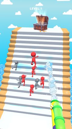 Slippery Stairs Fall - Screenshot 1