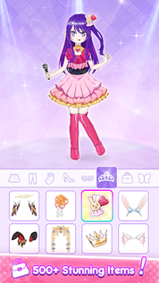 Anime Dress Up & Makeup Doll - Screenshot 1