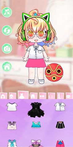 Sweet Chibi Doll Dress Up Game - Screenshot 2