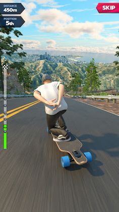 Downhill Race League - Screenshot 1