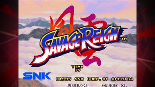 SAVAGE REIGN ACA NEOGEO - Screenshot 1