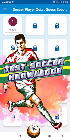 soccer player quiz - Screenshot 2