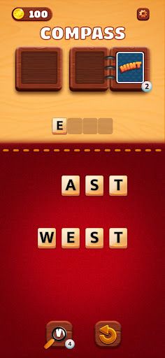 Word Puzzle - Wood Board - Screenshot 3