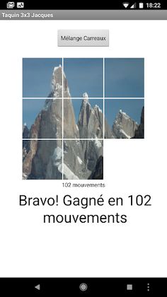 Taquin 3x3 - Screenshot 1