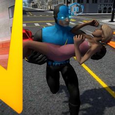 Speed Superhero Lightning Game - Screenshot 3