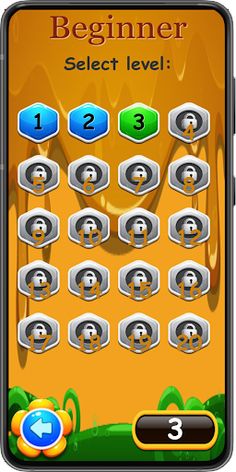 Fill the honeycomb!!! - Screenshot 2