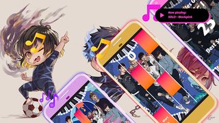 Game Blue Lock - Piano Tiles - Screenshot 3