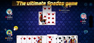 Spades card game online - Screenshot 1