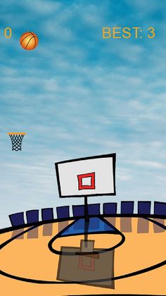 Inverted basketball (challenge - Screenshot 2