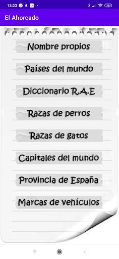 Juego el Ahorcado Challenge - Screenshot 1