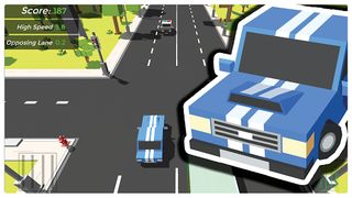 Cubix City Racer - Screenshot 1