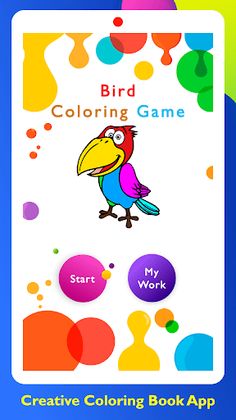 Birds Coloring Games - Screenshot 1