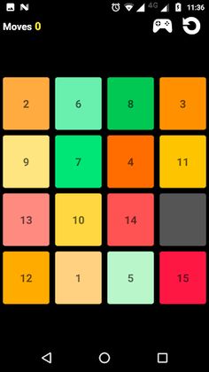 Sliding Tiles - Screenshot 4