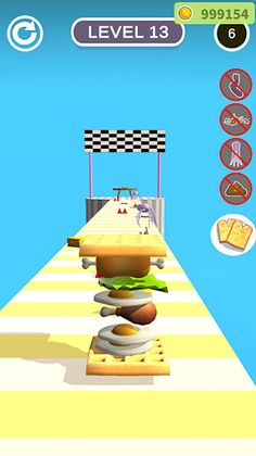Tall Burger Runner - Screenshot 1