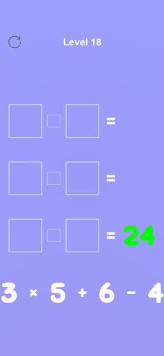 Calculate Number 24 - Screenshot 2