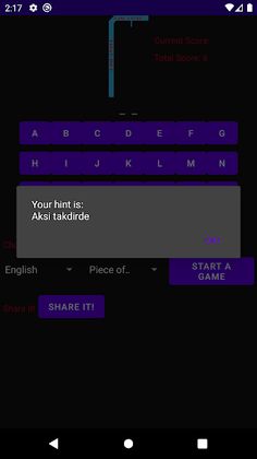 Hang-A-Word - Screenshot 3