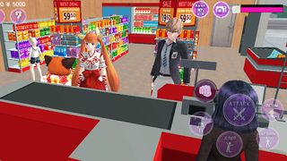 High Girl school simulator 3D - Screenshot 1