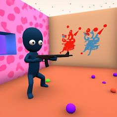 Shoot to Paint: Color War - Screenshot 1