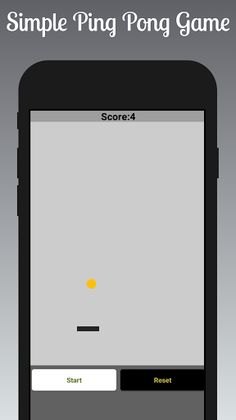 Simple Ping Pong- Offline Game - Screenshot 1