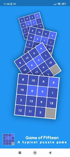 Game of Fifteen - Screenshot 1