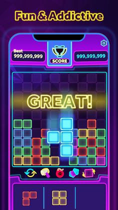 1010! Neon - Block Puzzle VIP - Screenshot 3