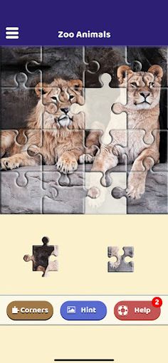 Zoo Animals Puzzle - Screenshot 2