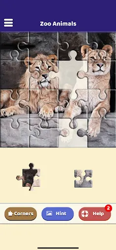 Zoo Animals Puzzle - Screenshot 2