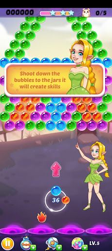 Bubble Shooter - Rosy - Screenshot 3