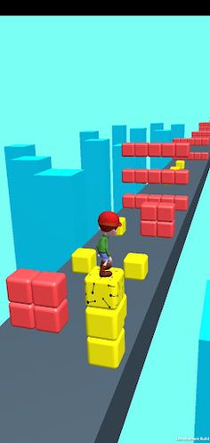 Stack Cube Surf : kicko speedo - Screenshot 1