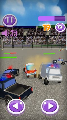 Car Demolition Police Chase 20 - Screenshot 1