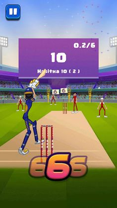 Dialog Super Cricket - Screenshot 2