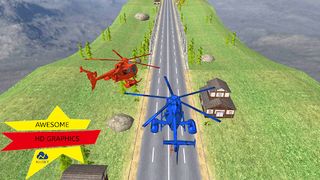 VR City Helicopter Racer - Screenshot 1
