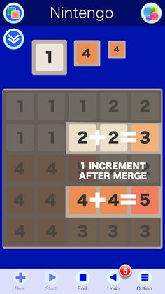 Nintengo 12 - Merge to 12 - Screenshot 2