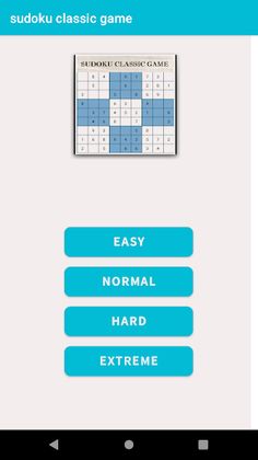 sudoku classic game - Screenshot 2