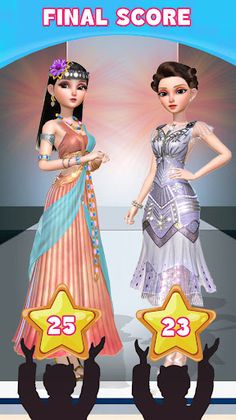 Fashion Catwalk Dressup Battle - Screenshot 2