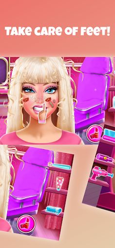 Barbi Face Care Dress Up - Screenshot 3