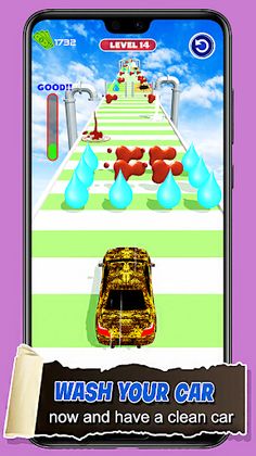 Wash and Clean The Car 3D Game - Screenshot 2