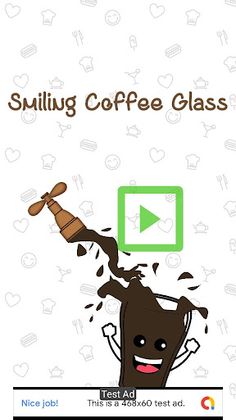 Smiling Coffee Glass - Draw an - Screenshot 1