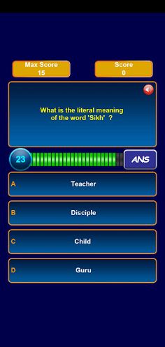 Khalsa Quiz - Screenshot 1